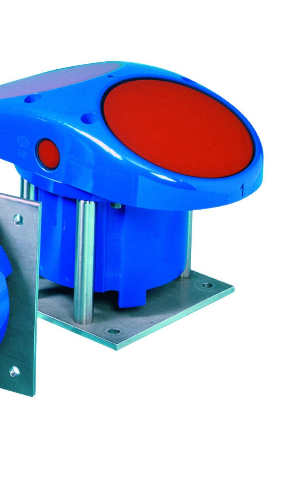 ChannelMaster ADCP — angled view with mounting plate